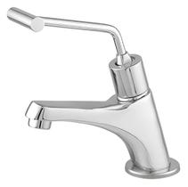 Torneira lavatório automamática em metal acessibilidade pne