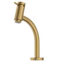 Torneira Lavatorio Baixa Celite Basic Gold Matte B5056c7r1b