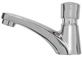 Torneira Lavatório Banheiro Automática Botão Pressionar Temporizado Press AÇO 304 Pia Bica Económica Temporizada