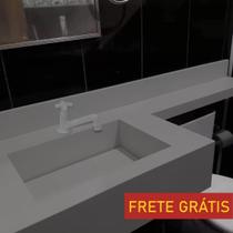 Torneira Lavatório Banheiro B. M. Metal Light 1195 C-34 ¼ Volta Cor:Cromado CasaGrande Mundial - Um Novo Conceito.