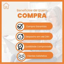 Torneira Lavatório Banheiro Baixa Cromoda ABS 1394 C-50 ¼ Vol Torneira Lavatório Banheiro Baixa Cromoda ABS 1394 C-50 ¼ Vol