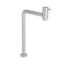 Torneira lavatorio banheiro bica alta 1/4 de volta metal Cromada