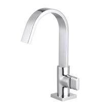 Torneira Lavatório/Banheiro Bica Móvel Slim Quadrada Metal