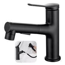 Torneira Lavatório Banheiro Extensível Luxo Monocomando Com Ducha Articulada E 3 Jatos Torneira Lavatório Banheiro Extensível Luxo Monocomando Com Ducha Articulada E 3 Jatos