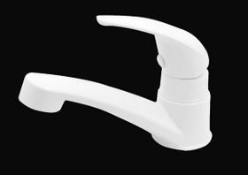 Torneira Lavatório Banheiro Mesa Fecho Rápido ABS Branca Torneira Lavatório Banheiro Mesa Fecho Rápido ABS Branca