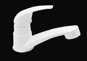 Torneira Lavatório Banheiro Mesa Fecho Rápido Abs Branca Torneira Lavatório Banheiro Mesa Fecho Rápido Abs Branca