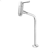 Torneira Lavatório Cromada ABS Banheiro Cozinha Média