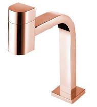 Torneira Lavatório de Mesa Bica Baixa Loren Code Rose Gold 1194 R55 - Lorenzetti