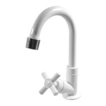 Torneira Lavatório Mesa 1/4" Volta Abs Branca - Brazhu Torneira Lavatório Mesa 1/4" Volta Abs Branca - Brazhu