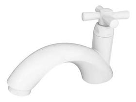 Torneira Lavatorio Mesa Branca Cross Pvc 1/2 Tigre Torneira Lavatorio Mesa Branca Cross Pvc 1/2 Tigre