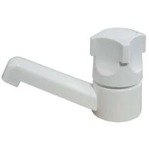 Torneira lavatorio mesa plastica grande japi - branca