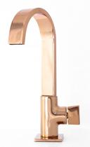 Torneira Lavatorio Mesa Rose Gold 1/4 De Volta Samer