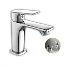 Torneira Lavatório Misturador Monocomando Bica Baixa Cromada