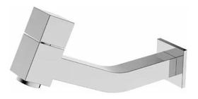 Torneira Lavatório Ou Tanque Link Quadrada 1/4 Volta Parede