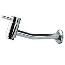 Torneira lavatorio parede pratica curta 15cm cromada lavabo banheiro