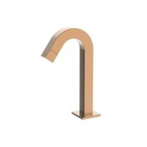 Torneira Lavatório Quadrada Baixa Rose Gold Jiwi - V-63614-205X