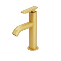 Torneira Lavatório Slim Abs Pratica Gold/Dourado Mesa 1/4V