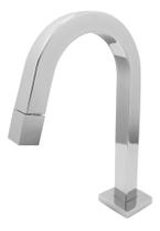 Torneira Lavatório Slim Tube Quadrada Baixa Cor Cromado