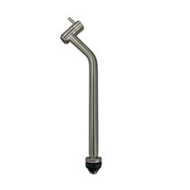 Torneira Link Lavabo Banheiro Mesa 1/4 De Volta Metal Aço Escovado 45 Graus 10120