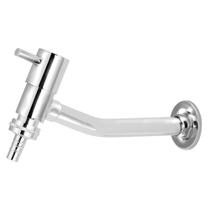 Torneira Link Longa Tanque/jardim Reta Parede Bico Metal 1/4