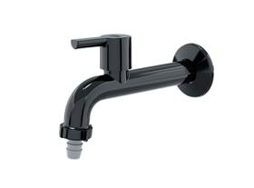 Torneira Longa De Parede 16cm Multiuso Comfort Black 1/4v