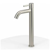 Torneira Lopazzi 30cm Clean Cuba Banheiro Cozinha Inox Escovado