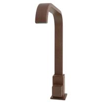 Torneira luxo linea 4043 lavatorio bancada de metal bica movel aço corten