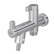 Torneira Maquina De Lavar/Tanque Abs Hydraplus 1/2'' E 3/4'' Metalizada 1/4 De Volta - 1155 Torneira Maquina De Lavar/Tanque Abs Hydraplus 1/2'' E 3/4'' Metalizada 1/4 De Volta - 1155