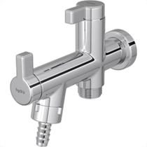 Torneira Maquina De Lavar/Tanque Abs Hydraplus 1/2'' E 3/4'' Metalizada 1/4 De Volta - 1155