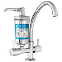 Torneira Mesa Bancada Cozinha Copo FIltro ABS Cromada