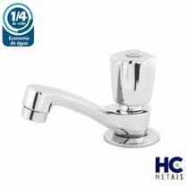 Torneira Mesa Bancada Lavatório 1194 Metal C-50 1/4 de Volta