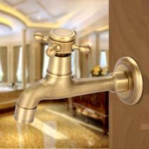 Torneira Metal Curta Manopla Cruzeta Cor Bronze Estilo Rústico Jardim Lavabo Cozinha Banheiro Torneira Metal Curta Manopla Cruzeta Cor Bronze Estilo Rústico Jardim Lavabo Cozinha Banheiro