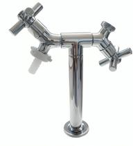 Torneira Mini Tanque Mesa, Saída Para Máquina, Bica Fixa