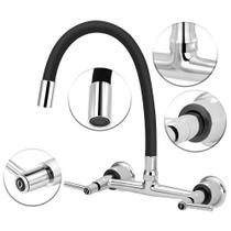 Torneira Misturador Cozinha De Parede Gourmet Colorido 1/4V.