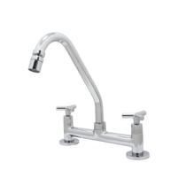 Torneira Misturador Cozinha Mesa Bancada Cromado Quente e Fria Luxo 1/4 de Volta Torneira Misturador Cozinha Mesa Bancada Cromado Quente e Fria Luxo 1/4 de Volta