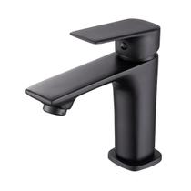 Torneira Misturador de Mesa Monocomando para Cuba lavatório Banheiro Lavabo Pia Preta Luxo Metal PMX