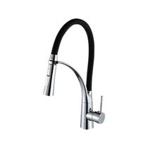 Torneira Misturador Extensivo Gourmet P/ Cozinha Flex Com Ducha Monocomando Cromado