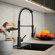 Torneira Misturador Inox Gourmet, Cozinha Bancada com Ducha Linha Inox Grascan Torneira Misturador Inox Gourmet, Cozinha Bancada com Ducha Linha Inox Grascan
