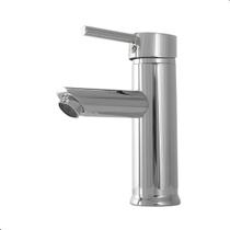 Torneira Misturador Monocomando Bancada Banheiro Lavatório Aço Inox Cromado Moderna Resistente Prática