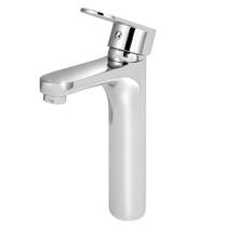 Torneira Misturador Monocomando Banheiro Alta Metal Cromado