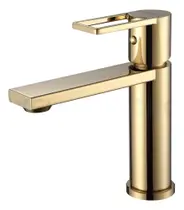Torneira misturador monocomando banheiro pia lavatório luxo dourado Torneira misturador monocomando banheiro pia lavatório luxo dourado