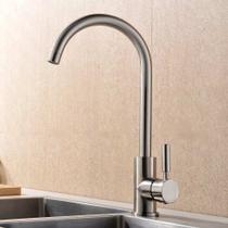 Torneira Misturador Monocomando Cozinha Fosca Bica Alta Ibiz