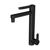 Torneira Misturador Monocomando Deca Twin Click 2240.BL.CLICK.MT com Filtro de Bancada Black Matte