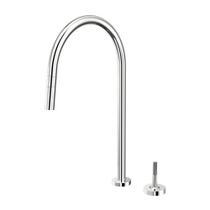 Torneira Misturador Monocomando JoyStick Docol Mix&Match 90015462006 Bancada Ducha Retrátil Cromada