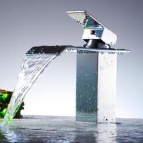 Torneira Misturador Monocomando Modelo Quadrado Luxo Alta