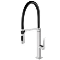 Torneira Misturador Monocomando Para Cozinha DOC - CHROME/BLACK DOCOL