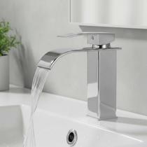 Torneira Misturador Monocomando para Lavatório Mesa Bica Baixa V111 Cromada Vimer