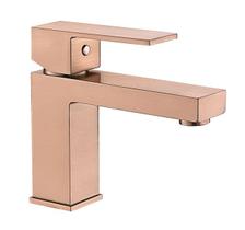 Torneira Misturador Monocomando Rose Gold Fosco Quadrado Para Banheiro M0101RF Torneira Misturador Monocomando Rose Gold Fosco Quadrado Para Banheiro M0101RF