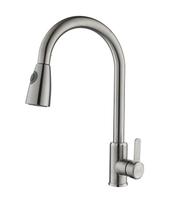 Torneira Misturdor Monocomando Cozinha Aço Escovado Extensível Gourmet 2201F