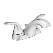 Torneira Moen 84603 Adler Chrome com duas alças, conjunto central de 10 cm